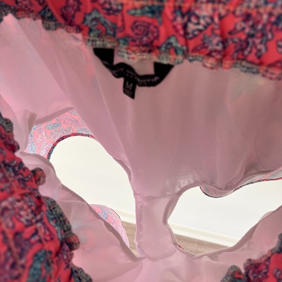 Simply Southern HW Lined Shorts Seahorse Print Medium - Picture 8 of 9